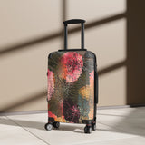 Suitcase Custom Flower Art Design