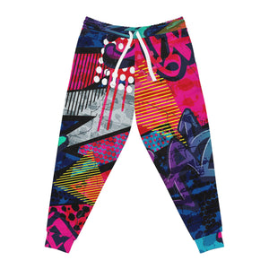 Athletic Joggers Urban Chic, Streetwear, Sportswear, Custom Design