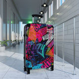 Suitcase colorful Street Art