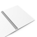 Spiral Notebook - Ruled Line Basset Puppies in Butterfly Bliss