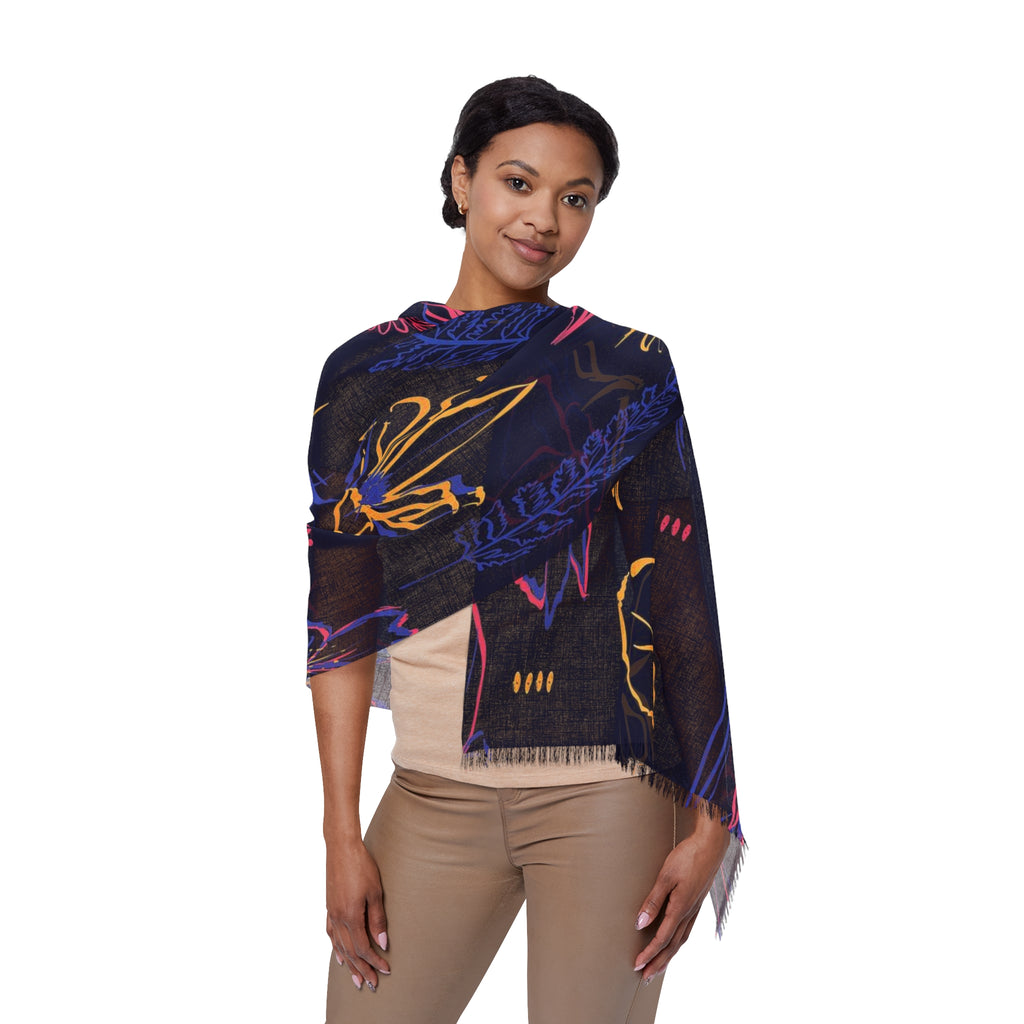 Fashion Light Scarf Custom Print Design