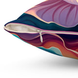 Poppy Painting Spun Polyester Square Pillow