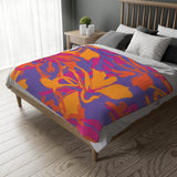 Velveteen Microfiber Blanket (Two-sided print)