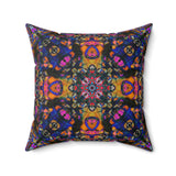 Mandala Spun Polyester Square Pillow