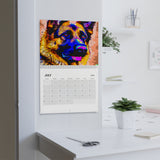 Calendar (2024) Colorful Dogs