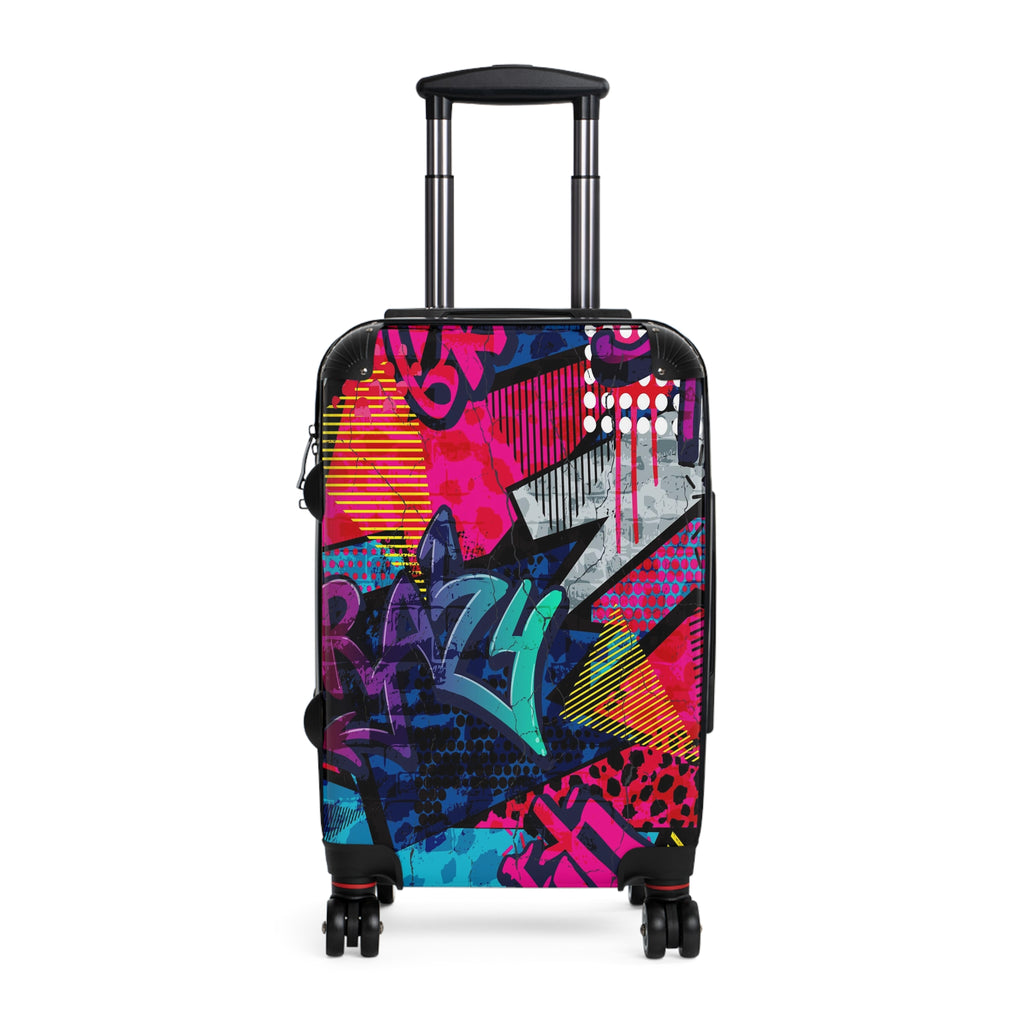 Suitcase colorful Street Art