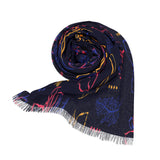 Fashion Light Scarf Custom Print Design