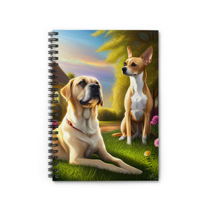 Spiral Notebook - Ruled Line Best Friends