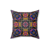 Mandala Spun Polyester Square Pillow