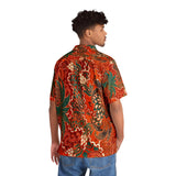 Men's Hawaiian Shirt Tropical Sunset Art Design