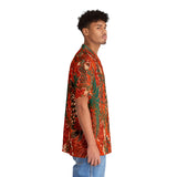 Men's Hawaiian Shirt Tropical Sunset Art Design