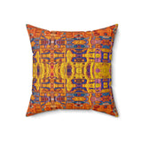 Exotic Design Spun Polyester Square Pillow 4 Sizes