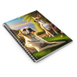 Spiral Notebook - Ruled Line Best Friends