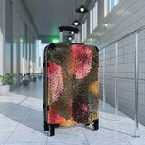 Suitcase Custom Flower Art Design