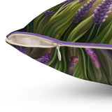 Lavender Flowers Fantasy Painting Pillows in 4 Sizes