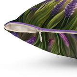 Lavender Flowers Fantasy Painting Pillows in 4 Sizes