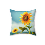Sunflower Painting Pillow in 4 Sizes