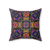 Mandala Spun Polyester Square Pillow