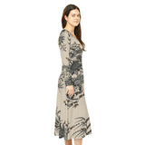 Women's Long Sleeve Dance Dress