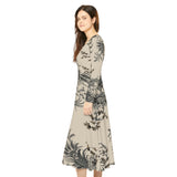 Women's Long Sleeve Dance Dress