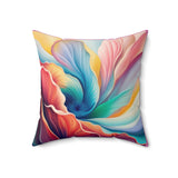 Poppy Painting Spun Polyester Square Pillow
