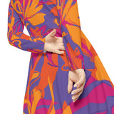 Women's Long Sleeve Dance Dress (AOP)