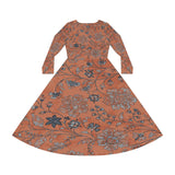 Women's Long Sleeve Dance Dress (AOP)