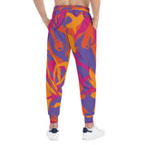 Athletic Joggers Primal Art Design