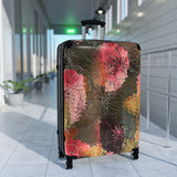Suitcase Custom Flower Art Design