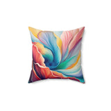Poppy Painting Spun Polyester Square Pillow