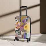 Suitcase Abstract Folk Art