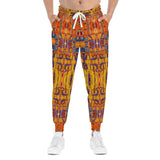 Athletic Joggers, Casual Streetwear, Lounging Wear, Unisex Exotic Print