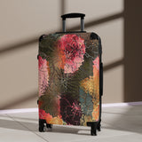 Suitcase Custom Flower Art Design