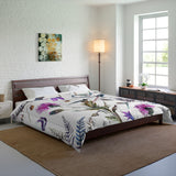 Botanical Watercolor Comforter