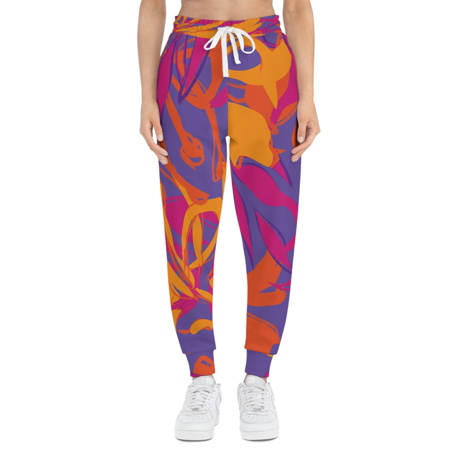Athletic Joggers Primal Art Design