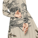 Women's Long Sleeve Dance Dress