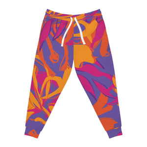 Athletic Joggers Primal Art Design