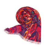 Light Fashion Scarf, Custom Print, Gift for Her