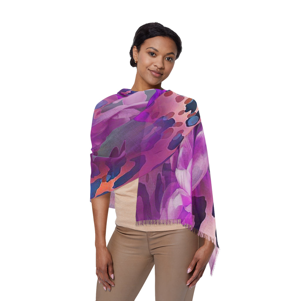 Light Fashion Scarf Custom Print