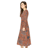 Women's Long Sleeve Dance Dress (AOP)