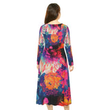 Women's Long Sleeve Dance Dress (AOP)