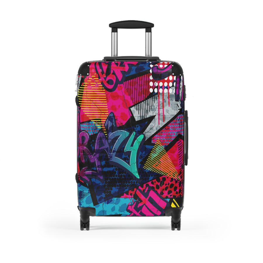 Suitcase colorful Street Art
