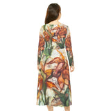 Women's Long Sleeve Dance Dress
