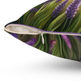 Lavender Flowers Fantasy Painting Pillows in 4 Sizes