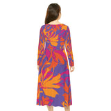 Women's Long Sleeve Dance Dress (AOP)