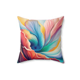 Poppy Painting Spun Polyester Square Pillow