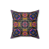 Mandala Spun Polyester Square Pillow