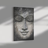 Minimalist Buddha Black and White