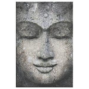 Minimalist Buddha Black and White