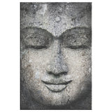 Minimalist Buddha Black and White